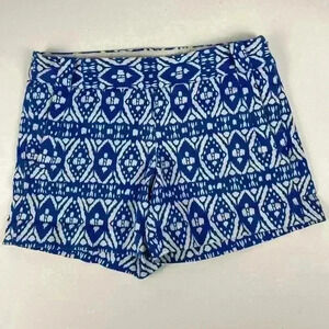J. Crew Stretch City Fit Women's Printed Shorts Size 4